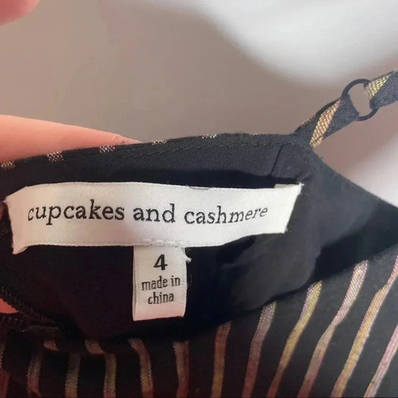 Cupcakes and Cashmere Jaiden Corset tie Jumpsuit Size 4 - Picture 9 of 9